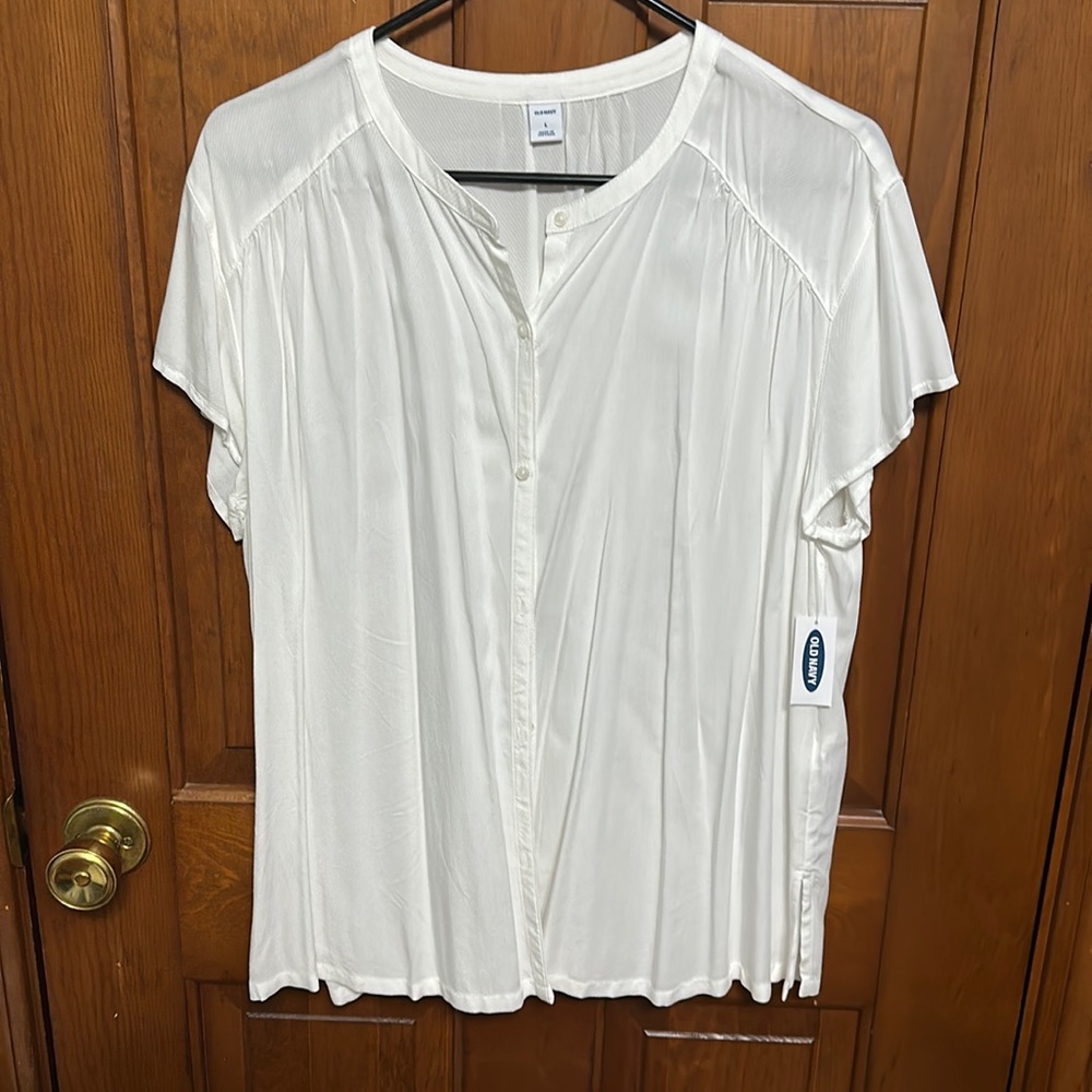 Old Navy size L free flowing blouse